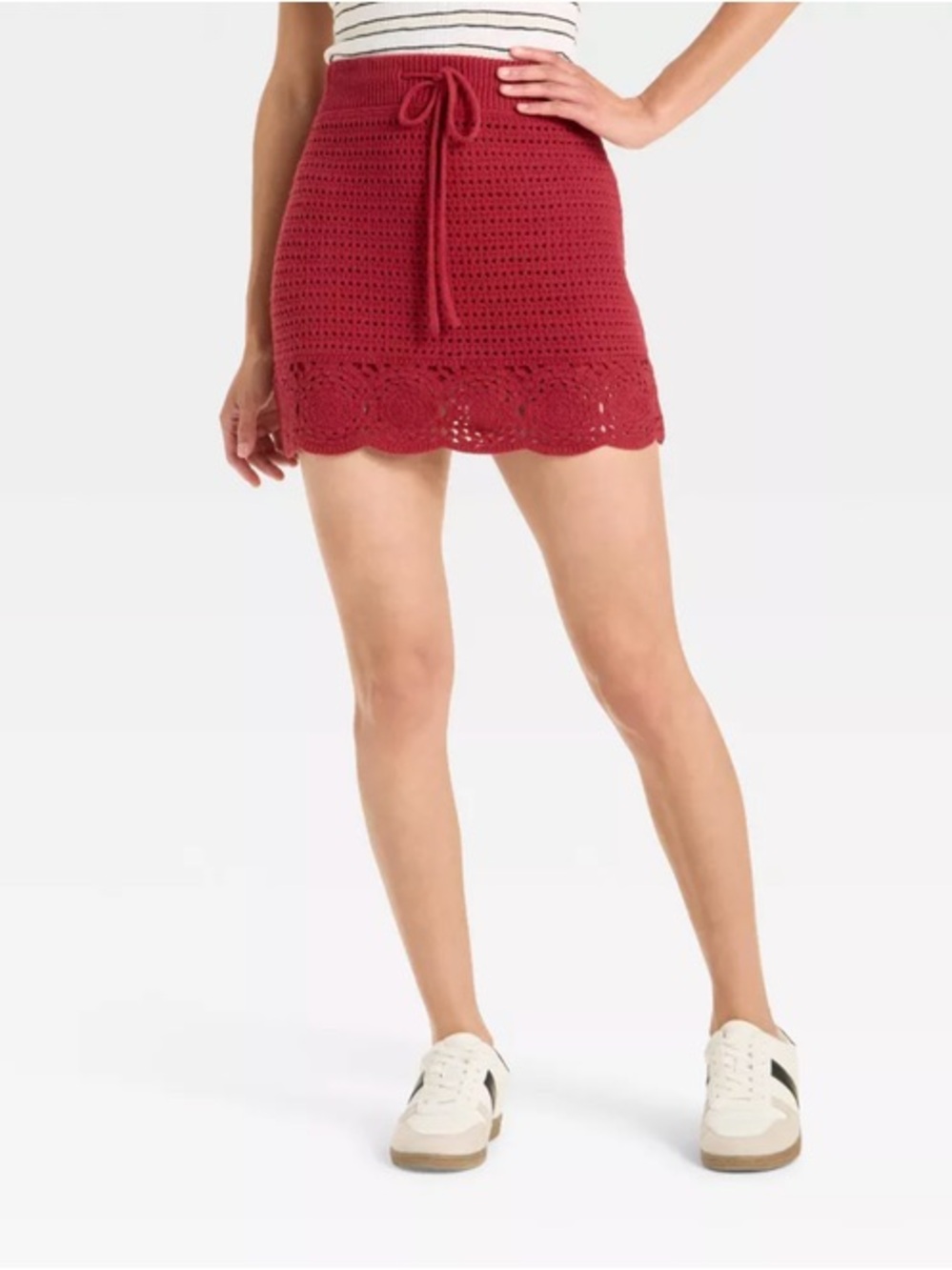 S76 NWT Universal Thread Sweater Mini A-Line Skirt - Size: 2X